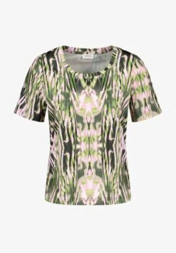 Gerry Weber 1/2 ARM GEMUSTERTES T-SHIRT IN BATIK-OPTIK - T-Shirt Print - Ecru Weiss Grün Druck 12 Gerry Weber 1/2 ARM GEMUSTERTES T-SHIRT IN BATIK-OPTIK - T-Shirt Print - Ecru Weiss Grün Druck -Dein Mode Laden 9f44cfac40184bd89494e66753cafb12