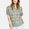 Gerry Weber 1/2 ARM GEMUSTERTES MIT OFFENEM - Bluse - Grün Druck