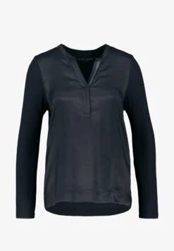 Gerry Weber 1/1 ARM MIT MATERIALMIX - Bluse - Navy -Dein Mode Laden a2cfdad8674142948c4ce2cf886acd5f