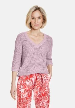 Gerry Weber 3/4 ARM - Strickpullover - Powder Pink