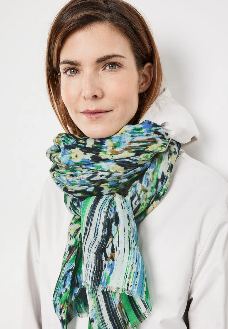 Gerry Weber MIT MUSTER - Schal - Blau Grün Druck 4 Gerry Weber MIT MUSTER - Schal - Blau Grün Druck – Bild 2