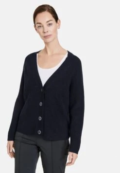 Gerry Weber MIT STRUKTUR - Strickjacke - Navy