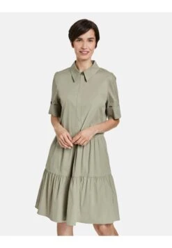 Gerry Weber MIT HEMDKRAGEN - Blusenkleid - Sage