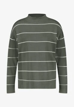 Gerry Weber Strickpullover - Grün Ecru Weiss Ringel 11 Gerry Weber Strickpullover - Grün Ecru Weiss Ringel -Dein Mode Laden b9a06718185b4f0d9b98e46bc8fce426