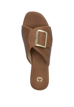 Gerry Weber ARONA - Pantolette Flach - Cognac -Dein Mode Laden ba5f9b23316f44f49d46dd76dc7342b7