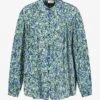 Gerry Weber 1/1 ARM - Hemdbluse - Blau Gruen Druck