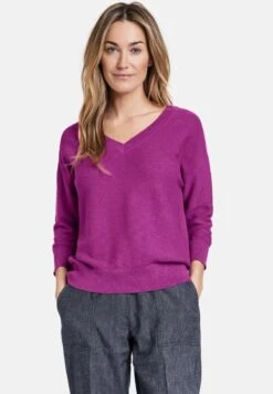 Gerry Weber 3/4 ARM RUNDHALS - Strickpullover - Orchid