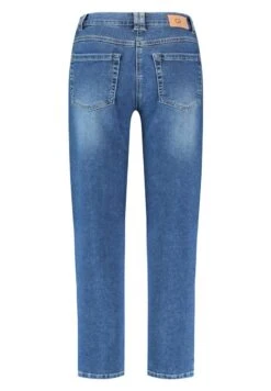 Gerry Weber MOM FIT MIT WASHED- - Jeans Relaxed Fit - Blue Denim With Use -Dein Mode Laden cb1832a08ad6491f8c39207f909fa294
