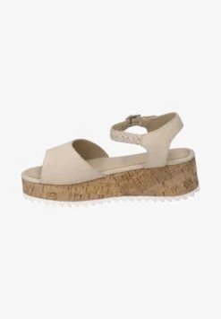 Gerry Weber BARLETTA 05 - Keilsandalette - Beige