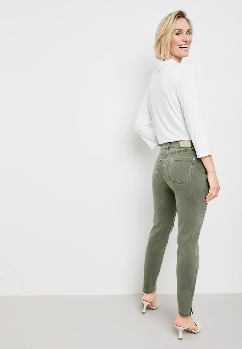 Gerry Weber 5-POCKET - Jeans Slim Fit - Khaki Nature Dyed 5 Gerry Weber 5-POCKET - Jeans Slim Fit - Khaki Nature Dyed – Bild 3