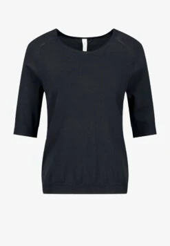 Gerry Weber T-Shirt Basic - Navy -Dein Mode Laden d129b140307d4a7c9ec1ff487fd80062