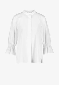 Gerry Weber 3/4 ARM MIT TROMPETENÄRMELN - Bluse - Weiß Weiß