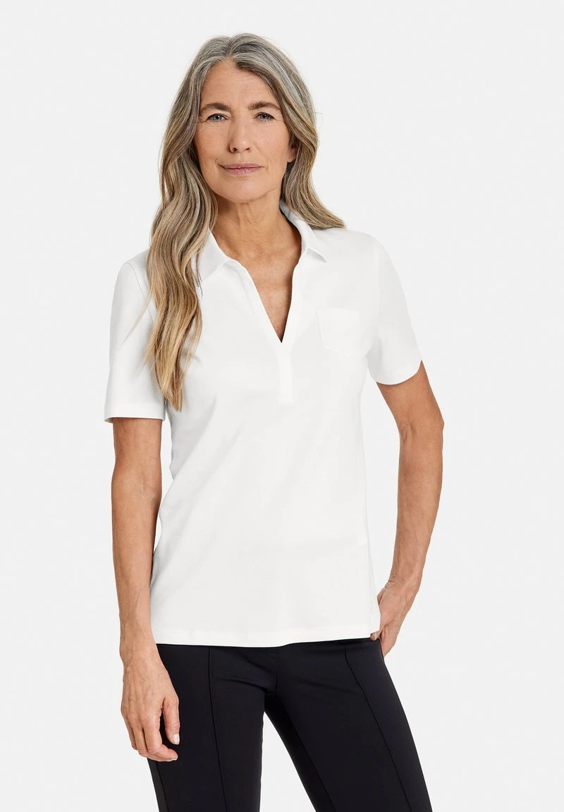 Gerry Weber 1/2 ARM KURZARM - Poloshirt - Off White 3 Gerry Weber 1/2 ARM KURZARM - Poloshirt - Off White