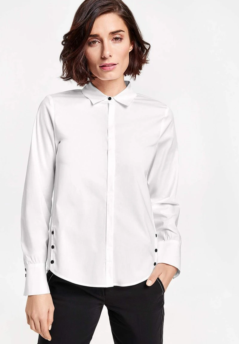 Gerry Weber Hemdbluse - Weissweiss 5 Gerry Weber Hemdbluse - Weissweiss – Bild 3