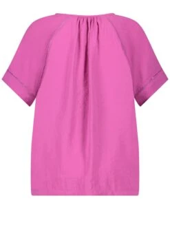 Gerry Weber KURZARM MIT BINDEDETAIL AM AUSSCHN - Bluse - Orchid -Dein Mode Laden da8c55d1d1dd4cf8970edb5572ec3b56