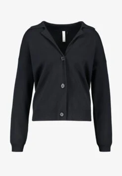 Gerry Weber MIT KRAGEN - Strickjacke - Navy -Dein Mode Laden dab2143b28da4438bcd92193644c2f8d