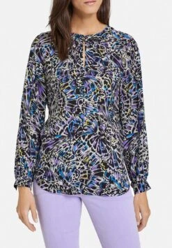 Gerry Weber LANGARM FLIESSENDE MIT ALLOVER-MUSTER - Bluse - Ecru Weiss Blau Druck 12 Gerry Weber LANGARM FLIESSENDE MIT ALLOVER-MUSTER - Bluse - Ecru Weiss Blau Druck -Dein Mode Laden daffdf3c78744f1a955a0a3d690df9da