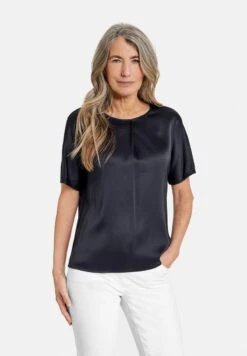Gerry Weber 1/2 ARM MIT KELLERFALTE - Bluse - Navy