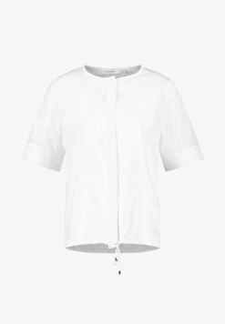 Gerry Weber LANGARM MIT TUNNELBAND IM SAUM - Bluse - Weiß Weiß -Dein Mode Laden dc8e1da22667462e8e546e30520ed9ed