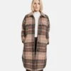 Gerry Weber Klassischer Mantel - Braun Gemustert -Dein Mode Laden ded65ff5be624c9c8215a8686c542c3a
