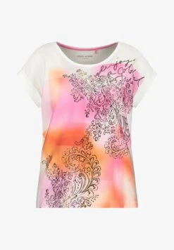 AUS MATERIAL-PATCH - T-Shirt Print - Off White -Dein Mode Laden e2001c8471484b8394efdcde6642504a