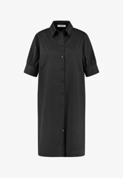 Gerry Weber MIT KELLERFALTE - Blusenkleid - Schwarz -Dein Mode Laden e5e6ffdaa6ba4e8688f81e7063559b83