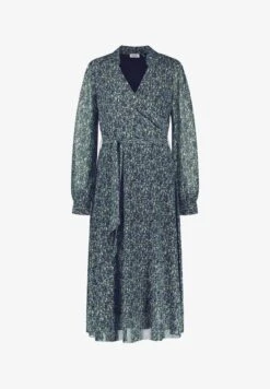 Gerry Weber IN WICKELOPTIK - Freizeitkleid - Blau Grün Druck -Dein Mode Laden e669545dd2b847238f6dd75836b1c102
