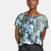 Gerry Weber MIT BEDRUCKTEM VORDERTEIL - T-Shirt Print - Blau Grün Druck 2 Gerry Weber MIT BEDRUCKTEM VORDERTEIL - T-Shirt Print - Blau Grün Druck -Dein Mode Laden e6daaea2f25e4d5daba3d68b3a9ab31b