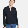 Gerry Weber 1/1 ARM MIT V-AUSSCHNITT - Sweatshirt - Navy -Dein Mode Laden e7058a37c8dd42c58af237570b555043