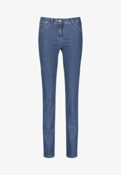 Gerry Weber 5-POCKET HOSE BEST4ME SLIMFIT KURZGR - Jeans Slim Fit - Light Grey Denim -Dein Mode Laden eaa7cfe6d5a346ebb0e8acaa89c9752d