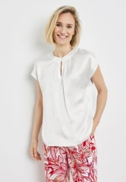 Gerry Weber KURZARM MIT GEKNÖPFTEM AUSSCHNITT - Bluse - Off White 10 Gerry Weber KURZARM MIT GEKNÖPFTEM AUSSCHNITT - Bluse - Off White -Dein Mode Laden ec5a901ea2a74b00842786d2142c018f