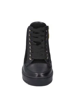 Gerry Weber EMILIA - Sneaker High - Schwarz/gold -Dein Mode Laden ed089916389943a4b7d4dfb3fe886408