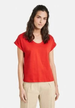 Gerry Weber 1/2 ARM KURZARM - T-Shirt Basic - Fire