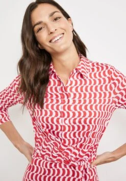 Gerry Weber MIT WICKELEFFEKT - Blusenkleid - Ecru Weiss Rot Orange Druck 9 Gerry Weber MIT WICKELEFFEKT - Blusenkleid - Ecru Weiss Rot Orange Druck -Dein Mode Laden ffa65bdf23d645809c6082d8ffd8cd97